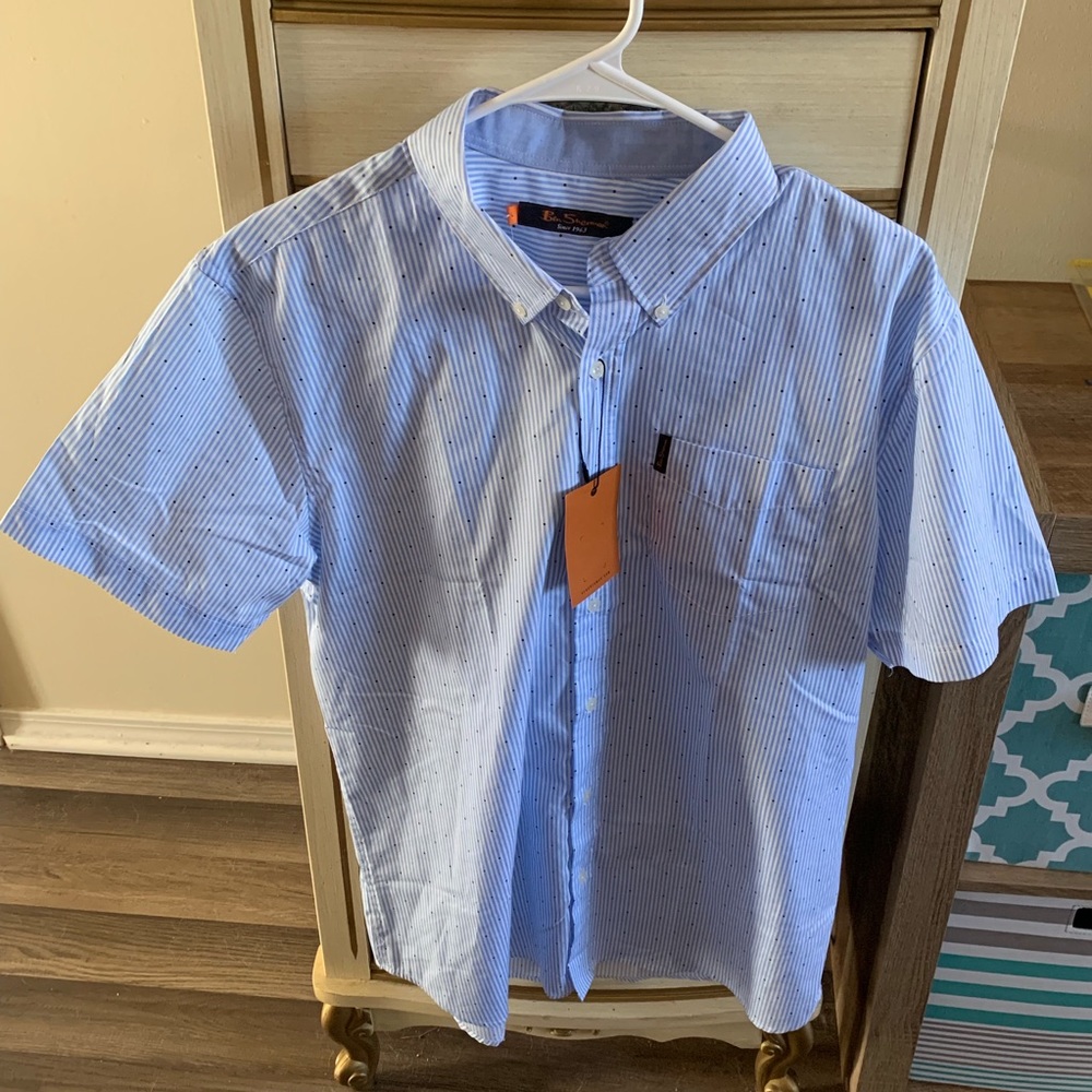Ben Sherman Button Down Shirt Sz L